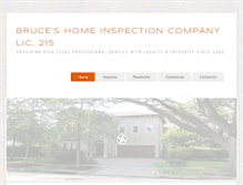 Tablet Screenshot of houstonhome-inspection.com